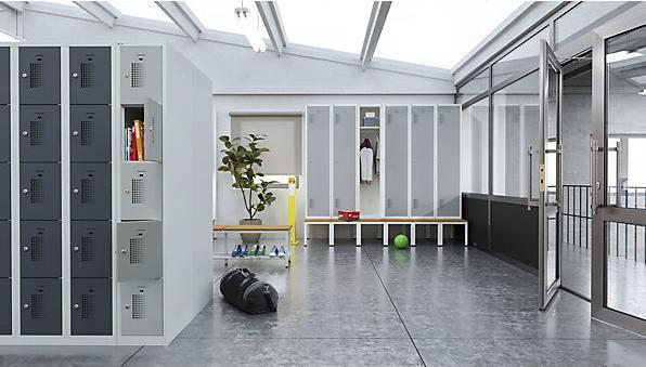 Actual product image eurokraft basic Wardrobe cabinet (80 cm, 180 cm)
