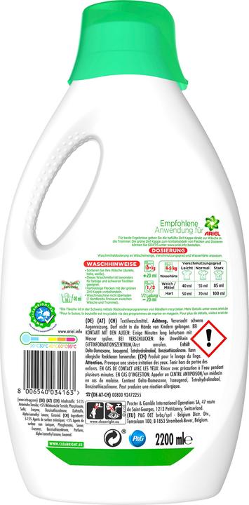 Actual product image Ariel Regular (40 Washing cycles, Liquid)