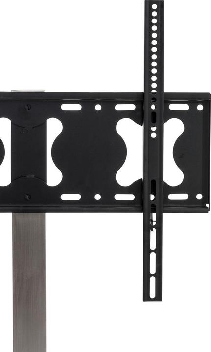 Actual product image Swisshandel24 TV stand angular, stainless steel (40 kg, 32" - 65")