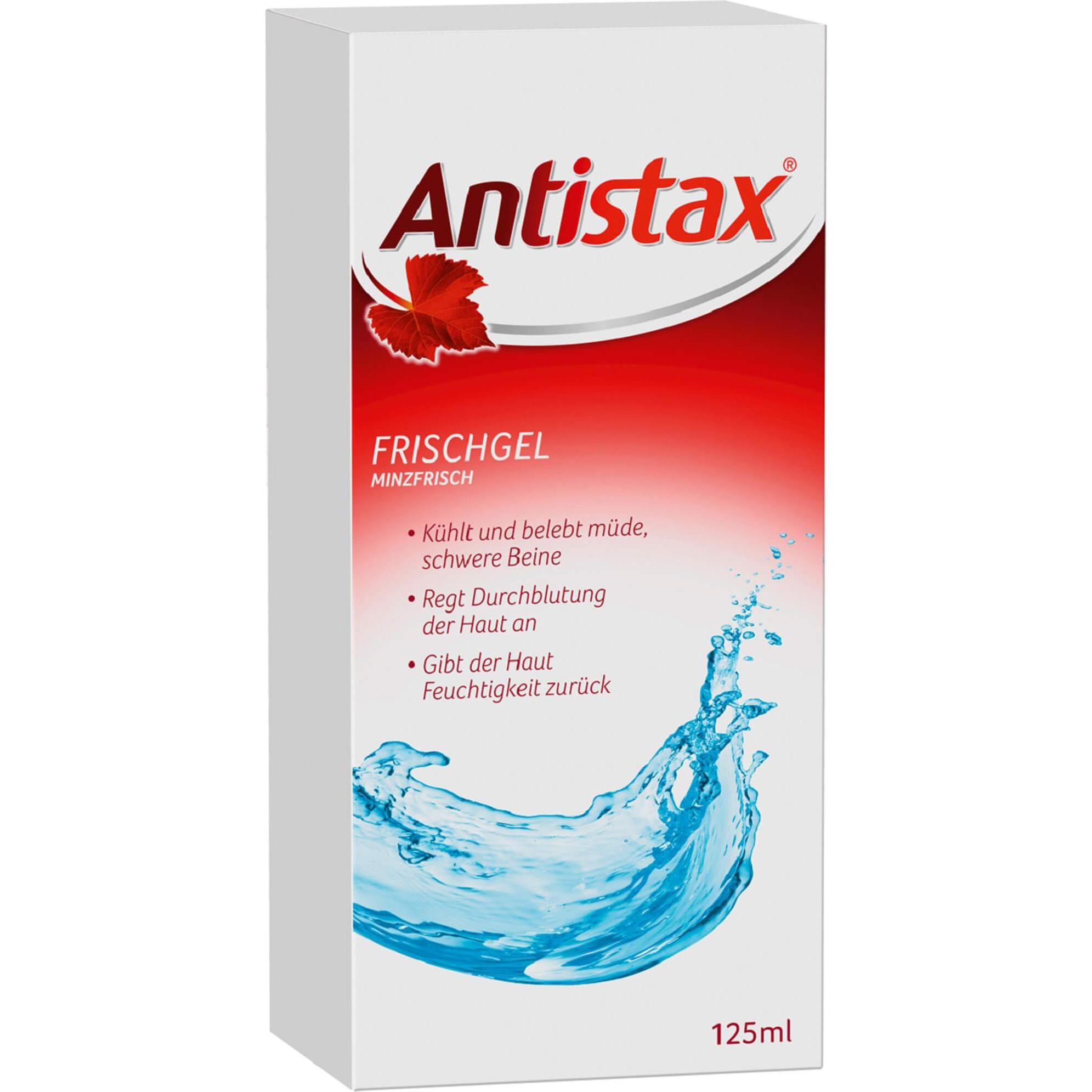 Antistax, Bodylotion, Frisch Gel, 125 ml GEL (Körpergel, 125 ml)
