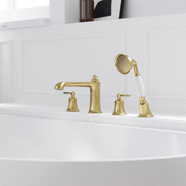 Thumbnail - Steinberg, Badarmatur, Serie 350 Wannenarmatur, 4-Loch, Ausladung 205mm, Wannenrandmontage, 0