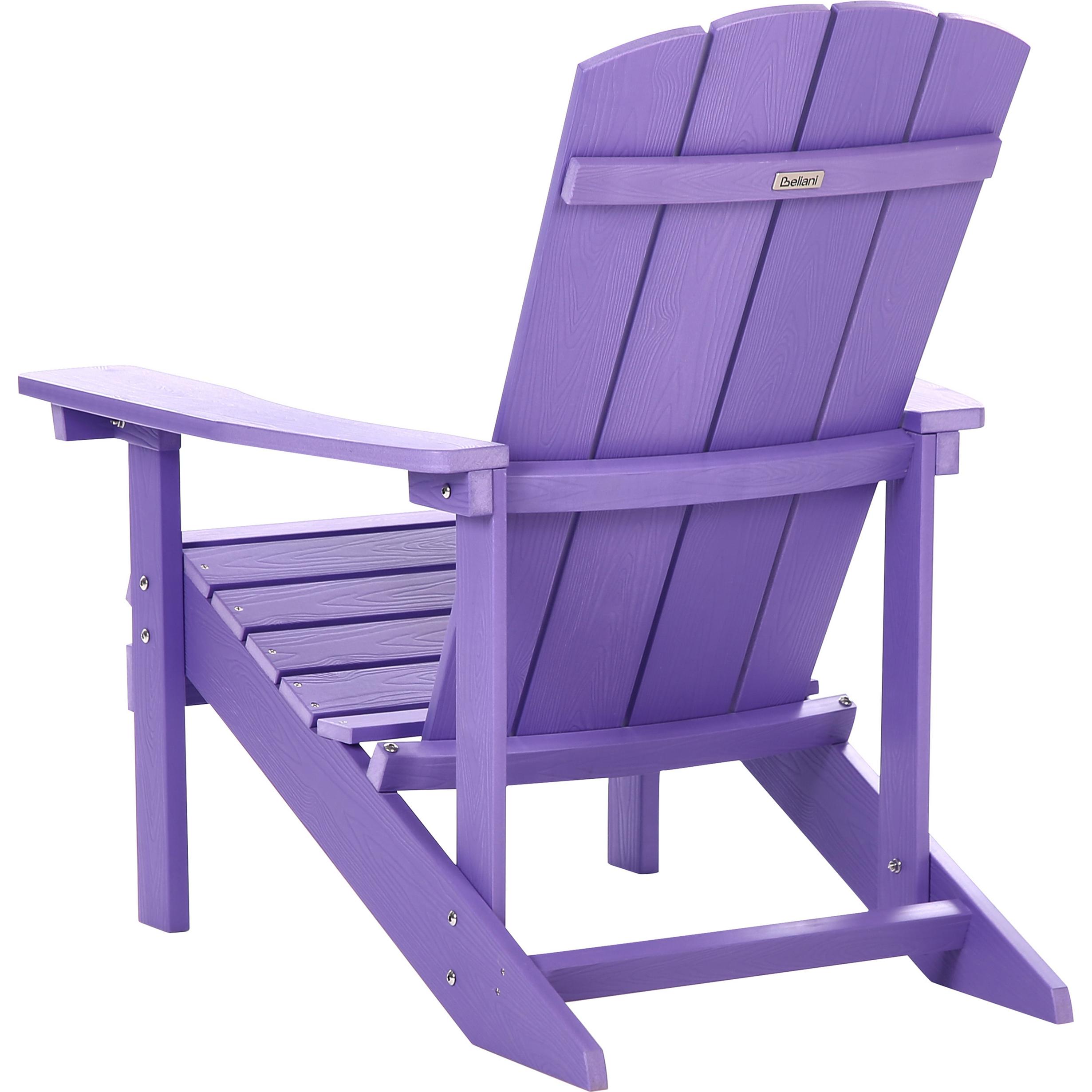 Beliani, Gartenstühle, Adirondack