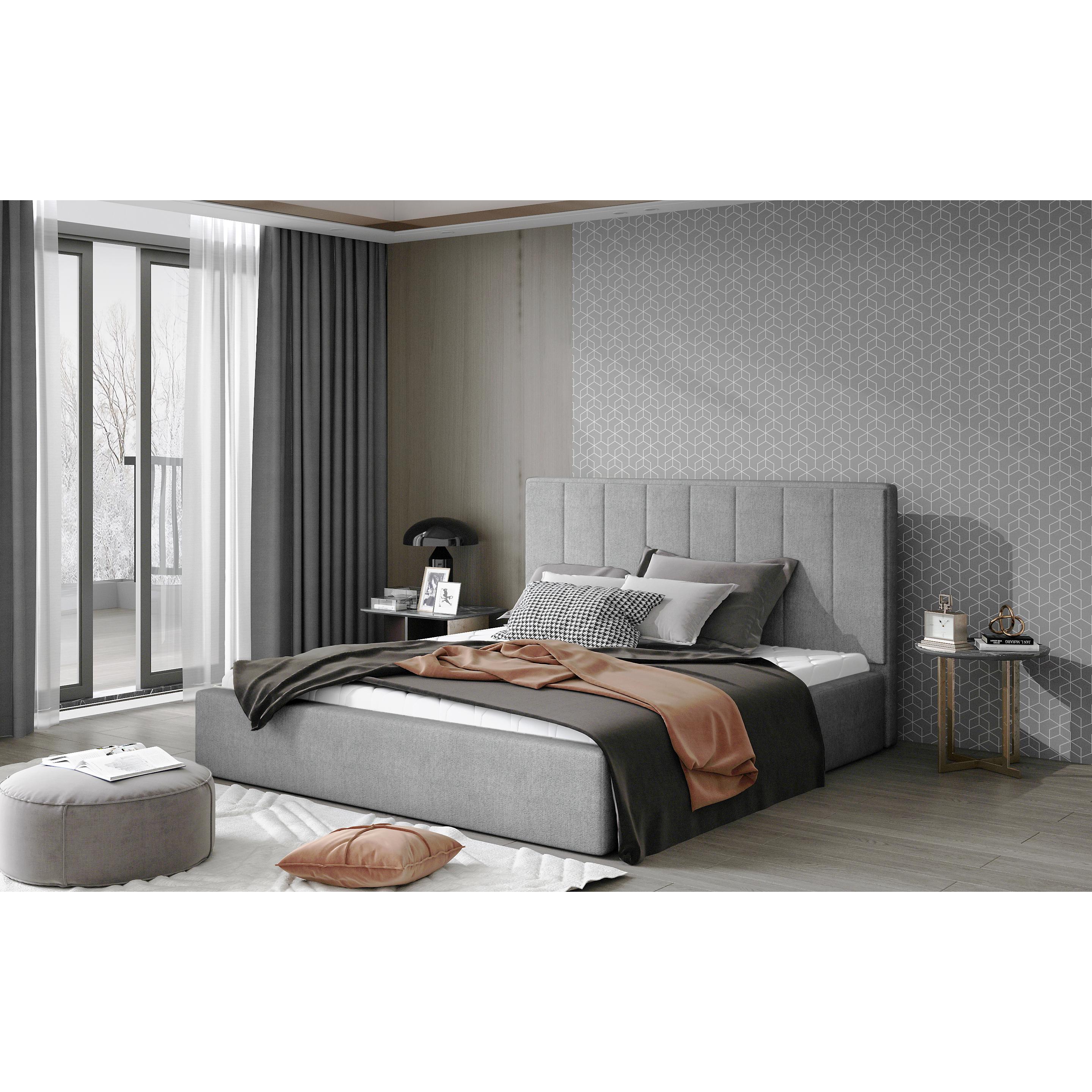 ELTAP, Bett, Audrey mit Stauraum (160 x 200 cm)