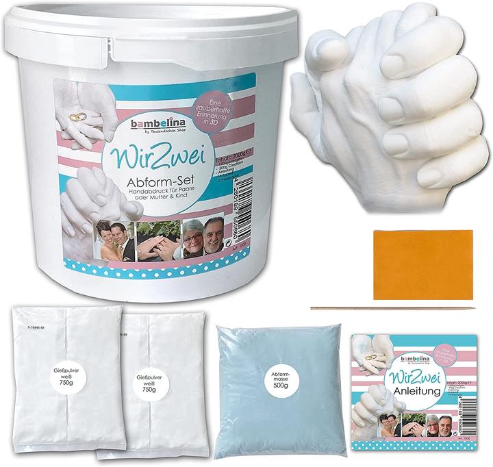 Bambelina Handabdruck Set für Paare