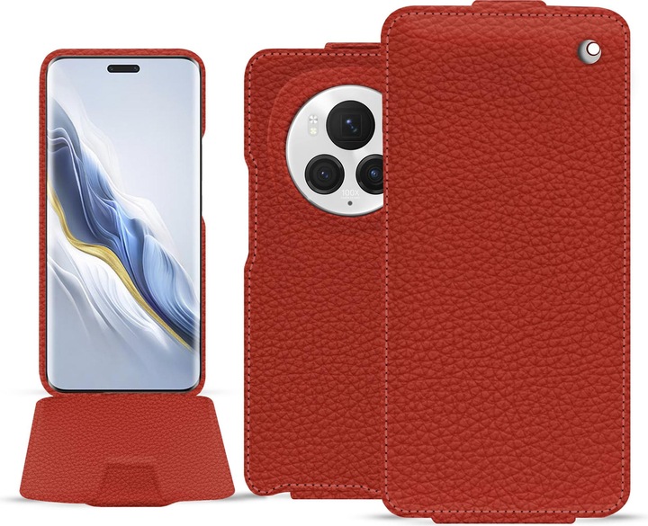 Actual product image Noreve Vertical leather shell (Honor Magic6 Pro)