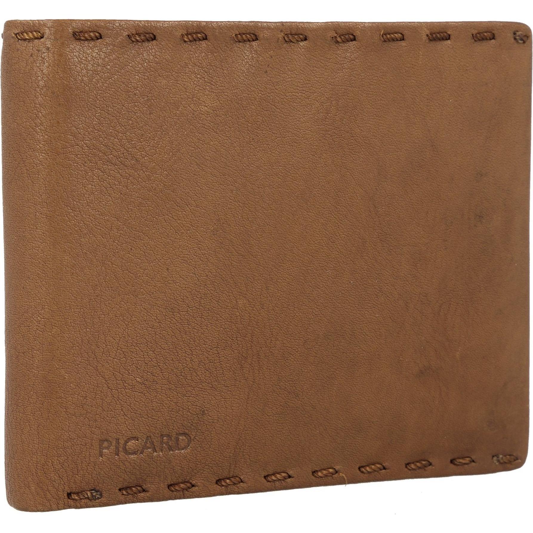 Thumbnail - Picard, Herren, Portemonnaie, Ranger 1 Geldbörse RFID Schutz Leder 11.5 cm, Braun