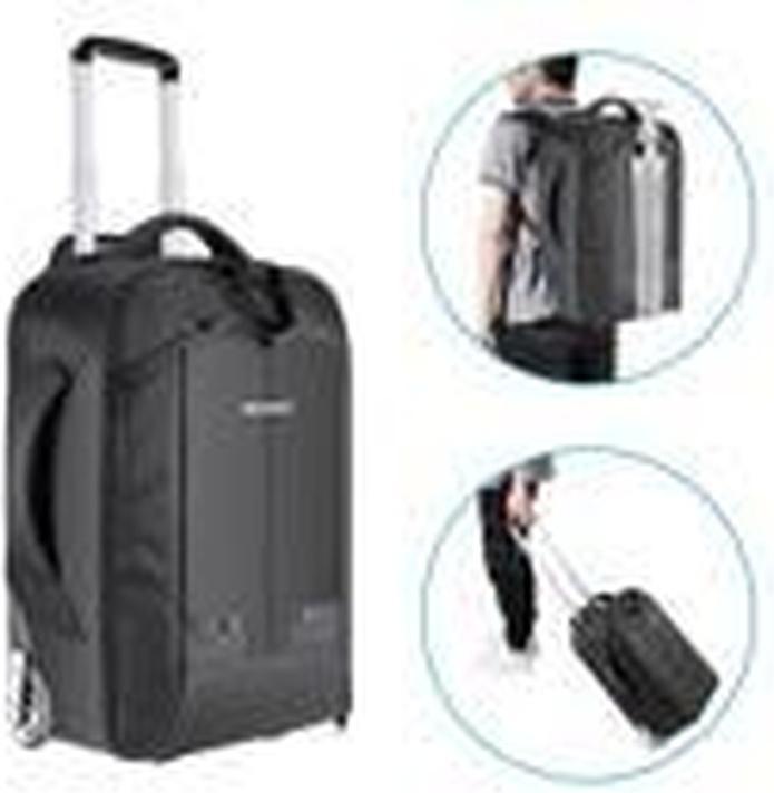 Actual product image Neewer Sliding Camera Backpack Suitcase Style Convertible (Photo backpack)