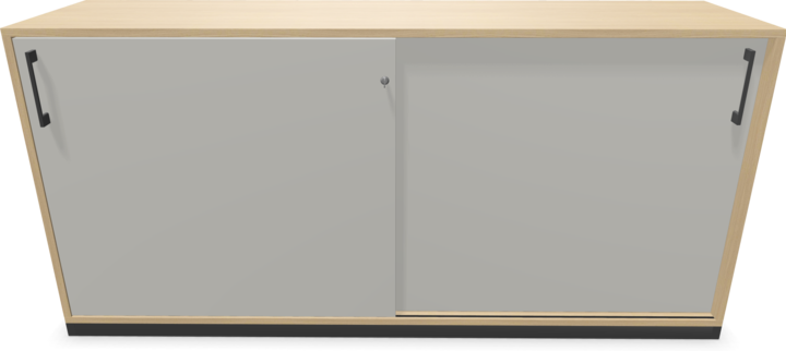 Image du produit Narbutas Choice Armoire à portes coulissantes (160 x 40 x 76 cm)