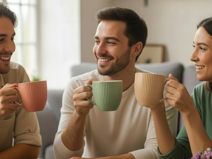 Produktbild Cangoo Embossed Teebecher (330 ml, 1 x)