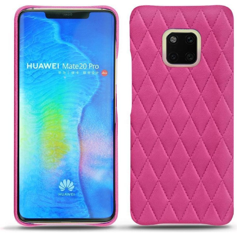 Noreve Lederschutzhülle (Huawei Mate 20 Pro), Smartphone Hülle, Rosa