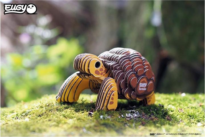 Actual product image Eugy 3D craft kit tortoise (MQ6)