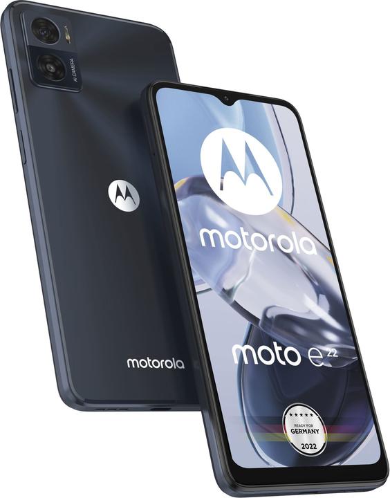Actual product image Motorola e22 (32 GB, Astro Black, 6.50", Dual SIM, 4G)