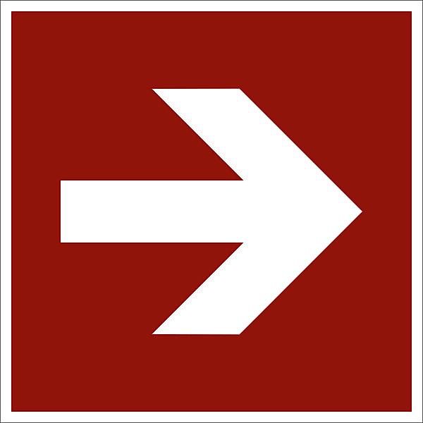Actual product image Marahrens Fire protection sign