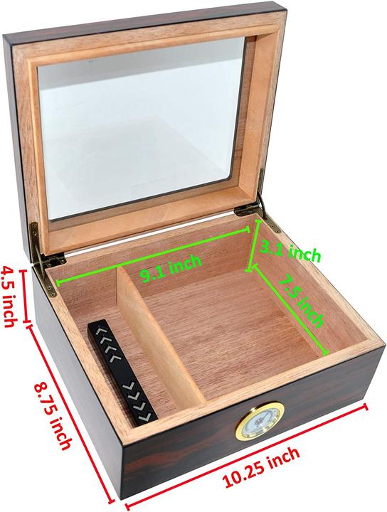 Produktbild Eitida Humidor, Makassarbraun (25)