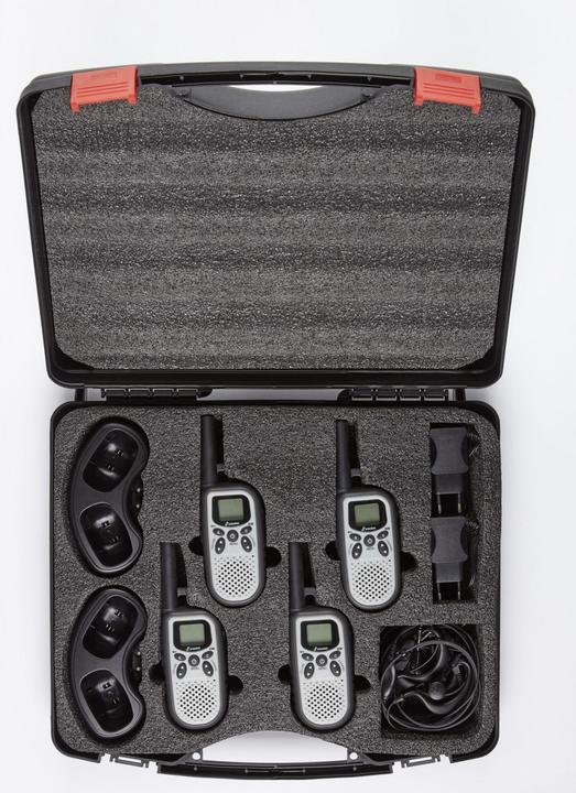 Produktbild Stabo freecomm 400 II 4er Funkkoffer (10 km)