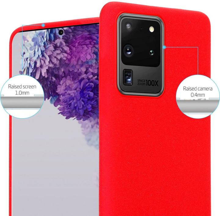 Actual product image Cadorabo TPU Frosted Cover (Samsung Galaxy S20 Ultra)