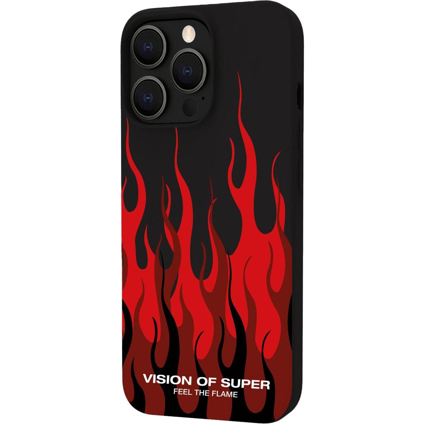 Celly Vos Cromo Cover per iPhone 14 (Apple iPhone 14 Pro Max), Cover smartphone, Nero