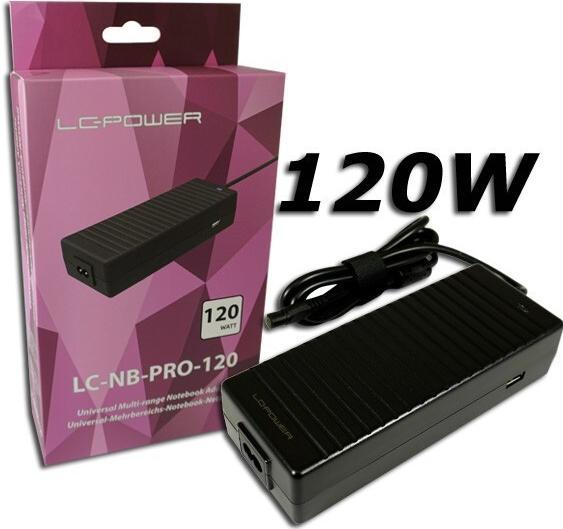 Produktbild LC-Power Netzteil NB Notebook-Netzteil LC-NB-PRO-120 (120 W)