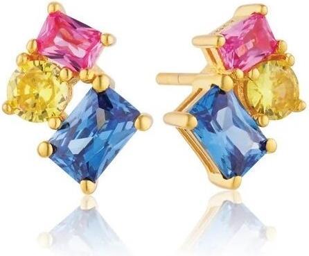 Image du produit Sif Jakobs Boucles d'oreilles originales plaquées or Ivrea SJ-E12306-XCZ-YG (Argent 925)