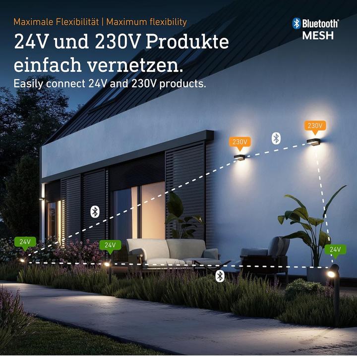 Image du produit Steinel LED Aussenleuchte Kugel 30cm (655 lm, IP65)