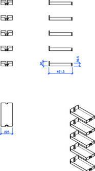 Produktbild Peka Metall Einhängetablar-Set Liro (1 Stk.)