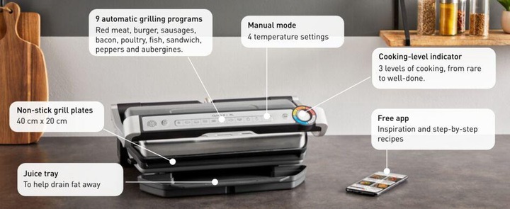 Actual product image Tefal GRILL GC728D10