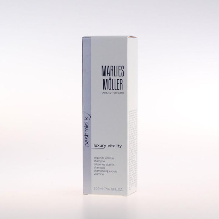 Actual product image Marlies Möller Pashmisilk vitality vitamin shampoo (200 ml, Liquid shampoo)
