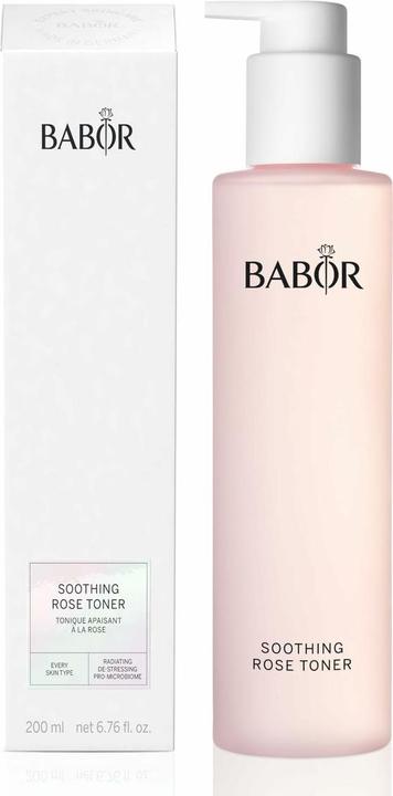 Image du produit Babor Soothing Rose Toner (Lingettes nettoyantes pour le visage, 200 g)