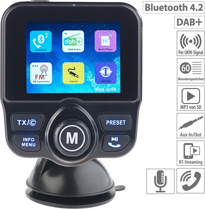 Actual product image Auvisio DAB+/DAB receiver