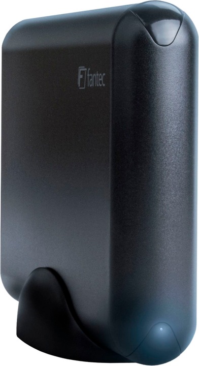 Actual product image Fantec DB-F35U3 Black Aluminium External Hard Drive Enclosure (3.5")