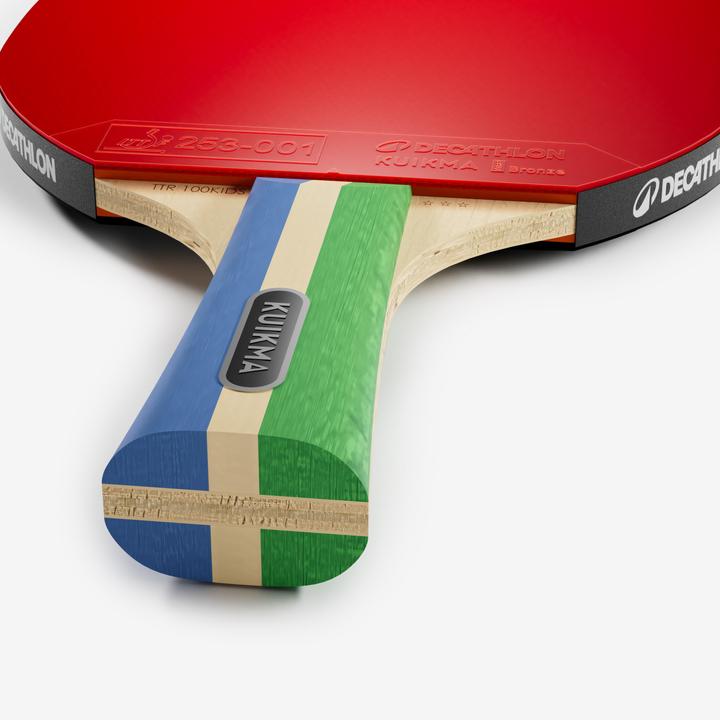 Actual product image Kuikma Tischtennisschläger Kinder - TTR 100 vielseitig 3* ITTF Schule