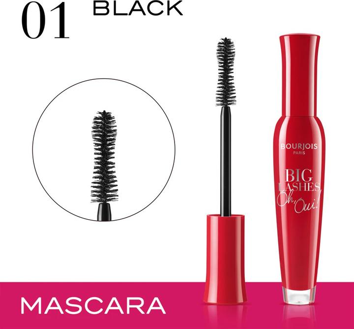 Actual product image Bourjois Big Lashes Oh, Oui! (01 Black)