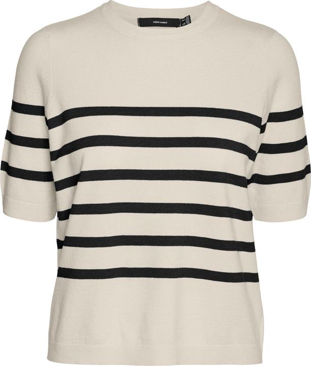 Vero Moda Vmsaba Plain Ss O-Neck Pullover Ga Noos