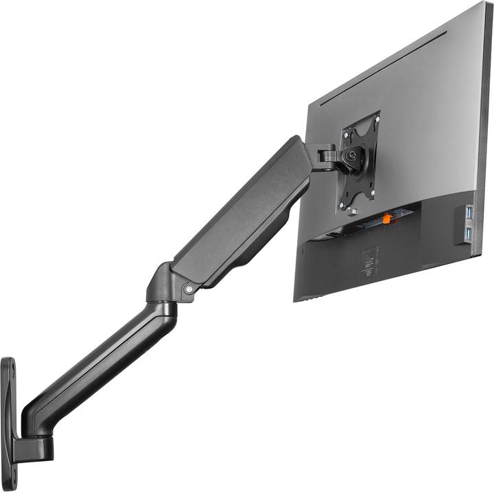 Digitus Assmann electronic single gas spring monitor wall mount (Wall, 32")