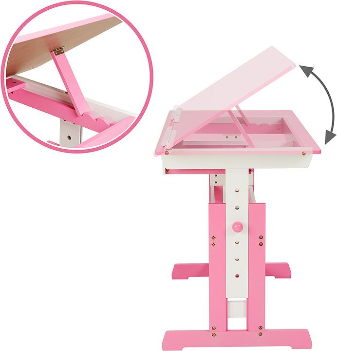 Actual product image tectake Desk (109 x 55 x 94 cm)