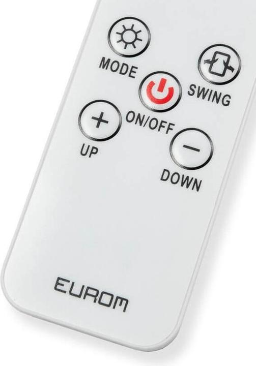 Actual product image Eurom Ceramic fan heater Sani-Wall-Heat 2000 2000 Wat incl. WiFi and remote control (2000 W)