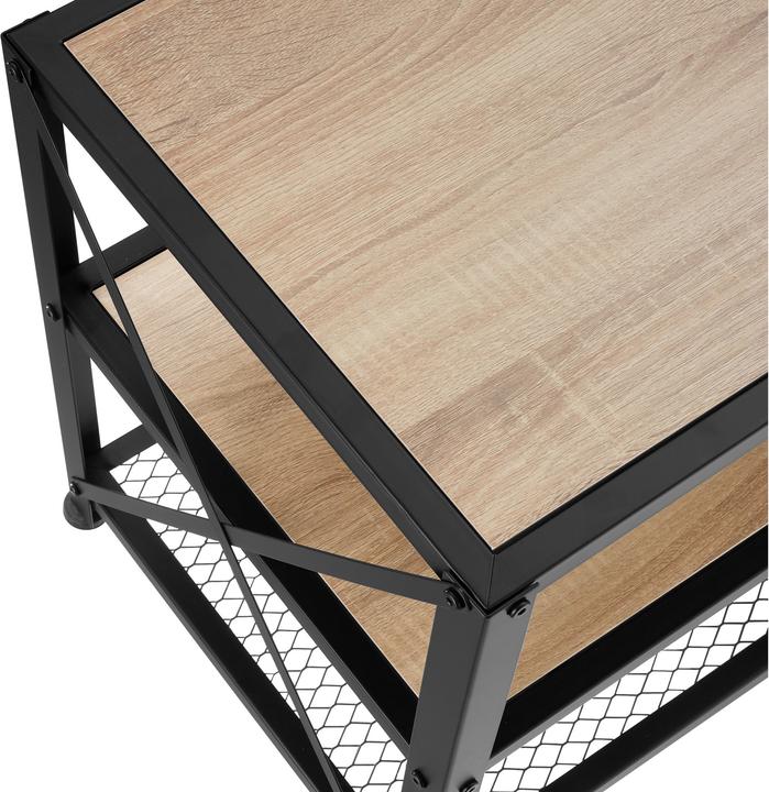 Immagine prodotto tectake Mobile basso (141 x 41,5 x 50,5 cm)