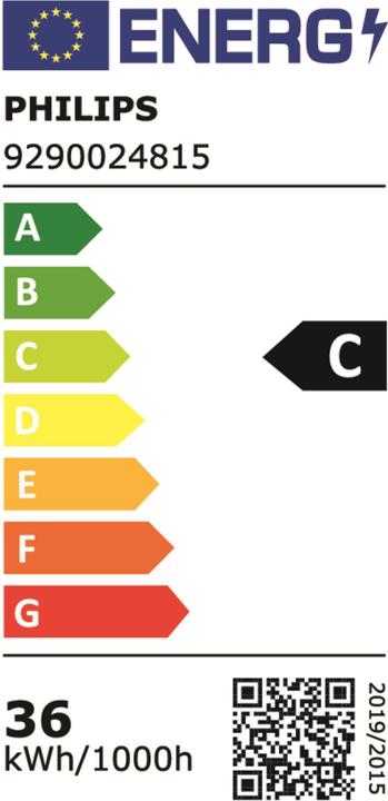 Energie-Label Philips Professional Lampe TForce Core LED HPL 36W E40 840 FR (E40, 36 W, 6000 lm, 1 x, C)