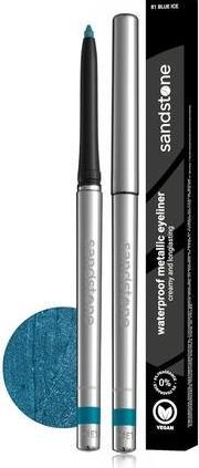 Immagine prodotto Sandstone Eyeliner metallizzato impermeabile 81 Blu ghiaccio (81 Ghiaccio blu)