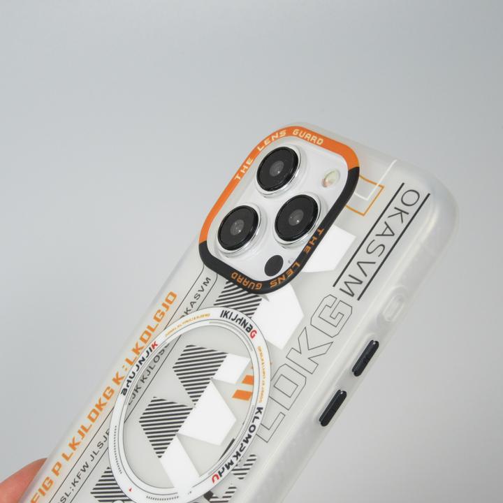 Produktbild PhoneLook Hülle MWK Cyber Grid Silikon mit MagSafe (Apple iPhone 15 Pro)