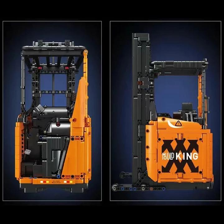 Immagine prodotto Mould King Carrello elevatore arancione