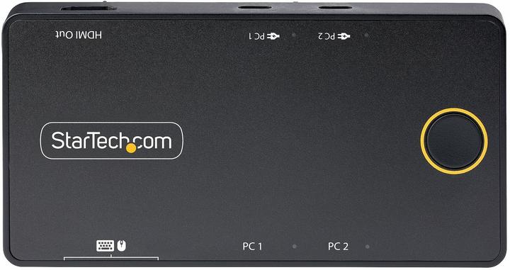 Actual product image StarTech com C2-H46-UC2-PD-KVM, 4096 x 2160 pixels, 4K Ultra HD, 10 W, Noir