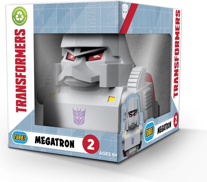 Actual product image Numskull TUBBZ Collectible Duck - Transformers Megatron 9cm