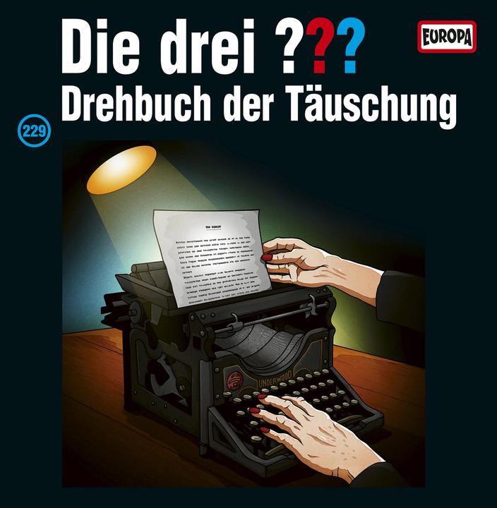 Actual product image The three DREI FRAGEZEICHEN 229 - Script of Deception (2LP) (The three THREE QUESTION MARKS)