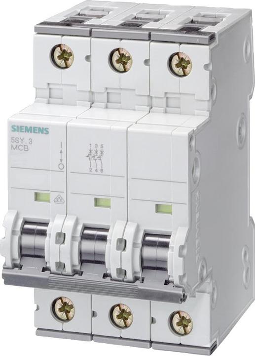Produktbild Siemens Sicherungsautomat 15kA 3-polig C4