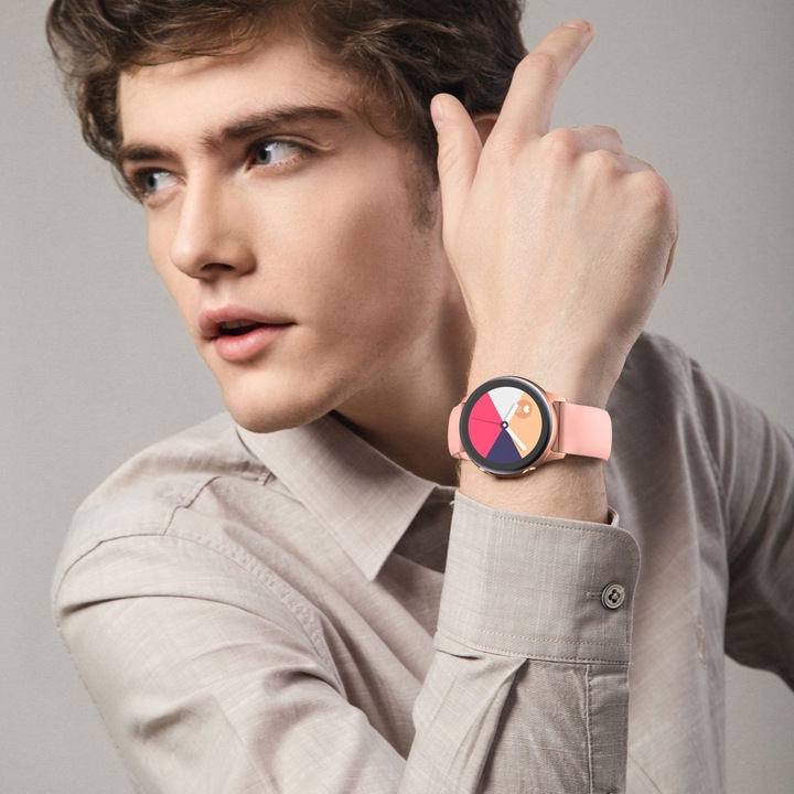 Produktbild Cadorabo Armband für Samsung Galaxy Gear (22 mm, Silikon, Ticwatch Pro)