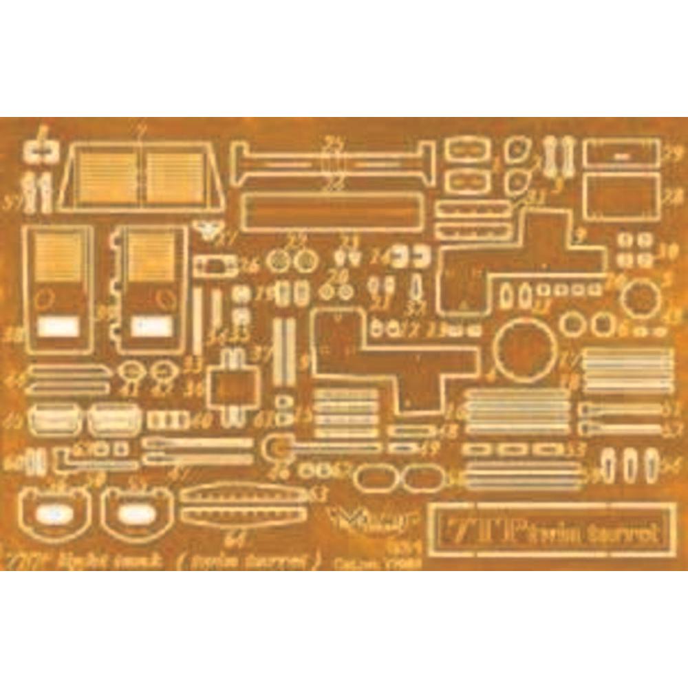 Mirage Hobby Leichter Panzer 7 TP Ätzsatz
