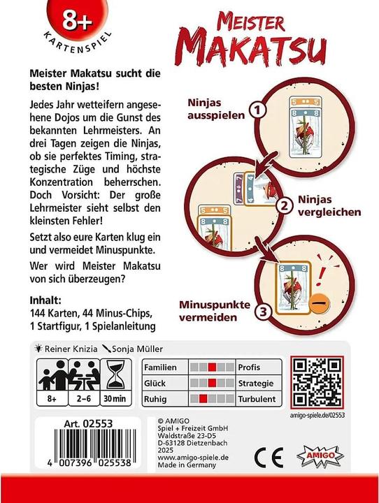 Image du produit Meister Makatsu.02553 (Allemand, 2 - 6 Joueur)