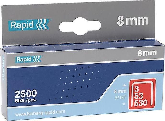 Immagine prodotto Rapid Tipo 53 Pinza per fili sottili da 12 mm (2500x)