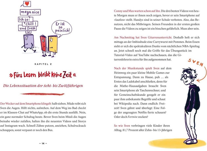 Actual product image Wie Kinder Bücher lesen (German, Stefan Hauck, Mladen Jandrlic, Nicola Bardola, Ralf Schweikart, Christoph Schäfer, Christoph Schaefer, "Senter Kreis", 2020)